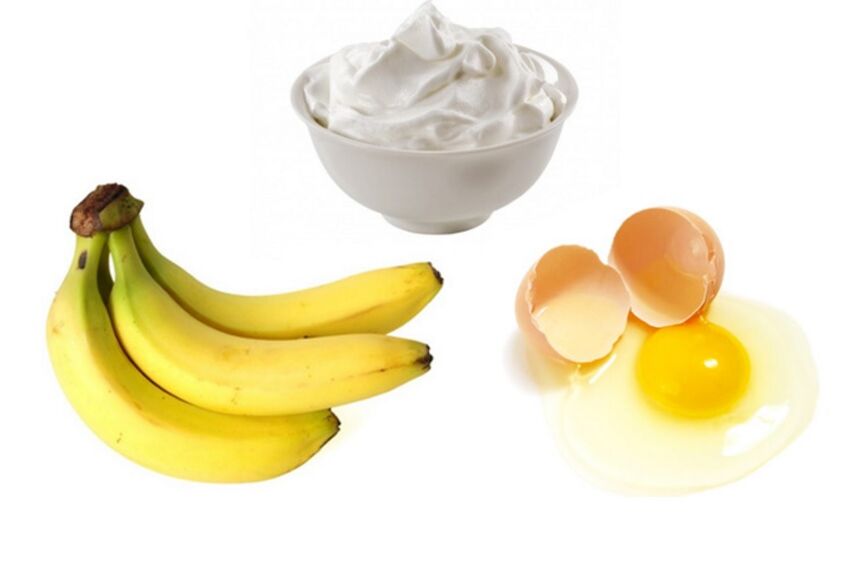 قناع البيض والموز مناسب لجميع أنواع البشرة